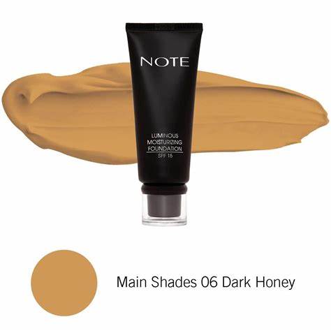 luminous moisturizing foundation 06 dark honey